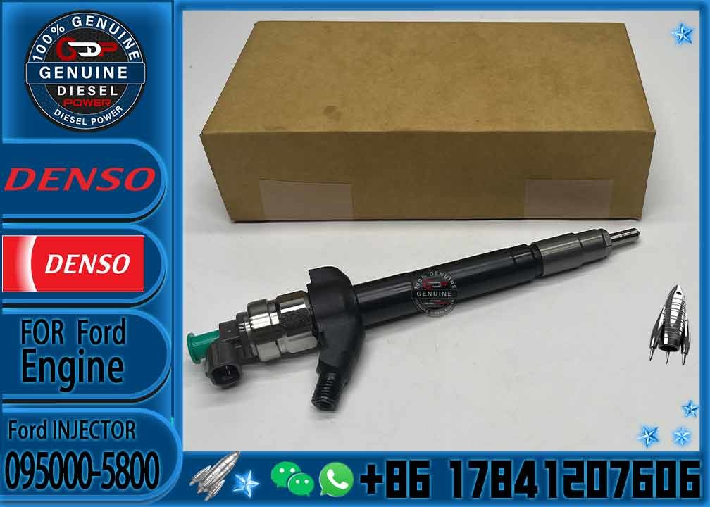 Diesel Fuel Injector 095000-5800 095000-5801 095000-7060 Common Rail Fuel Injector for 6C1Q-9K546-AC