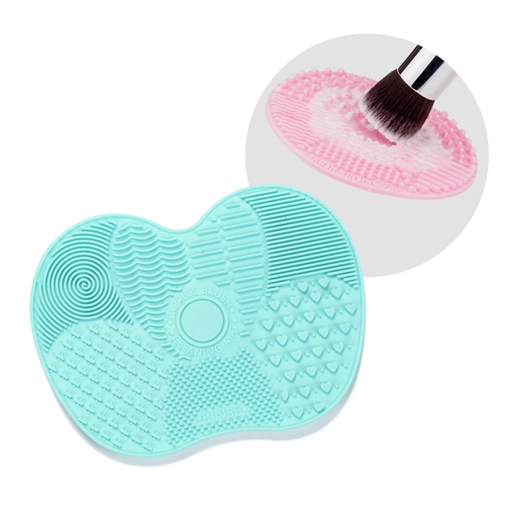 Rubber Silicone Sponge Kitchen Scourer Back Scrubber Beauty Care Makeup Tools