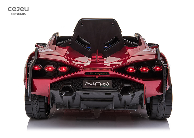 Swing Doors Licensed Kids Car 13kg MP4 Lamborghini Sian Ride On Car