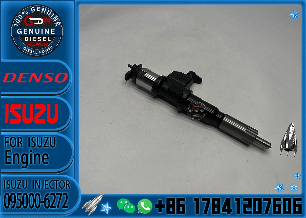 Original And New Common Rail Fuel Injector 095000-6271 8-97610254-1 For HI-ON 6WF1 6UZ1 Engine 095000-6272 8-97610254-2