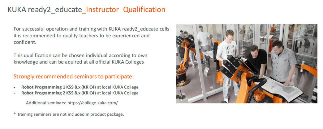 Robot Training Station KR6 R700 Provides A Teaching Platform For Automation Industry