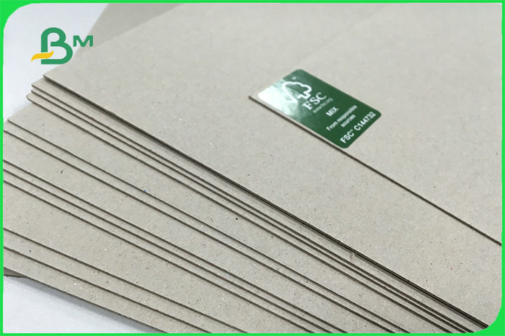 Recycled Grade A Grade AA Grey Chipboard For Book Binding Covers FSC ISO