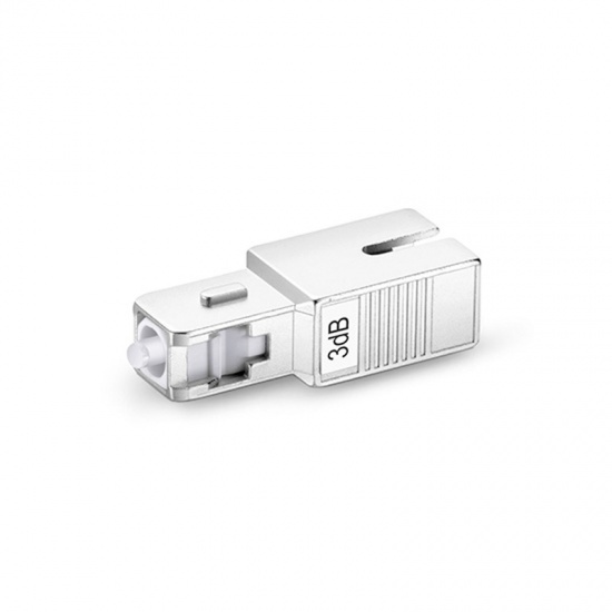 Male-Female SC Attenuator Variable Fiber Optical SC APC Attenuator for at Exact Cables