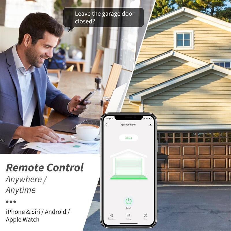 Smart Tuya Wifi Garage Door Opener Intelligent Automatic Remote Control Wireless Roll Up Garage Door Opener