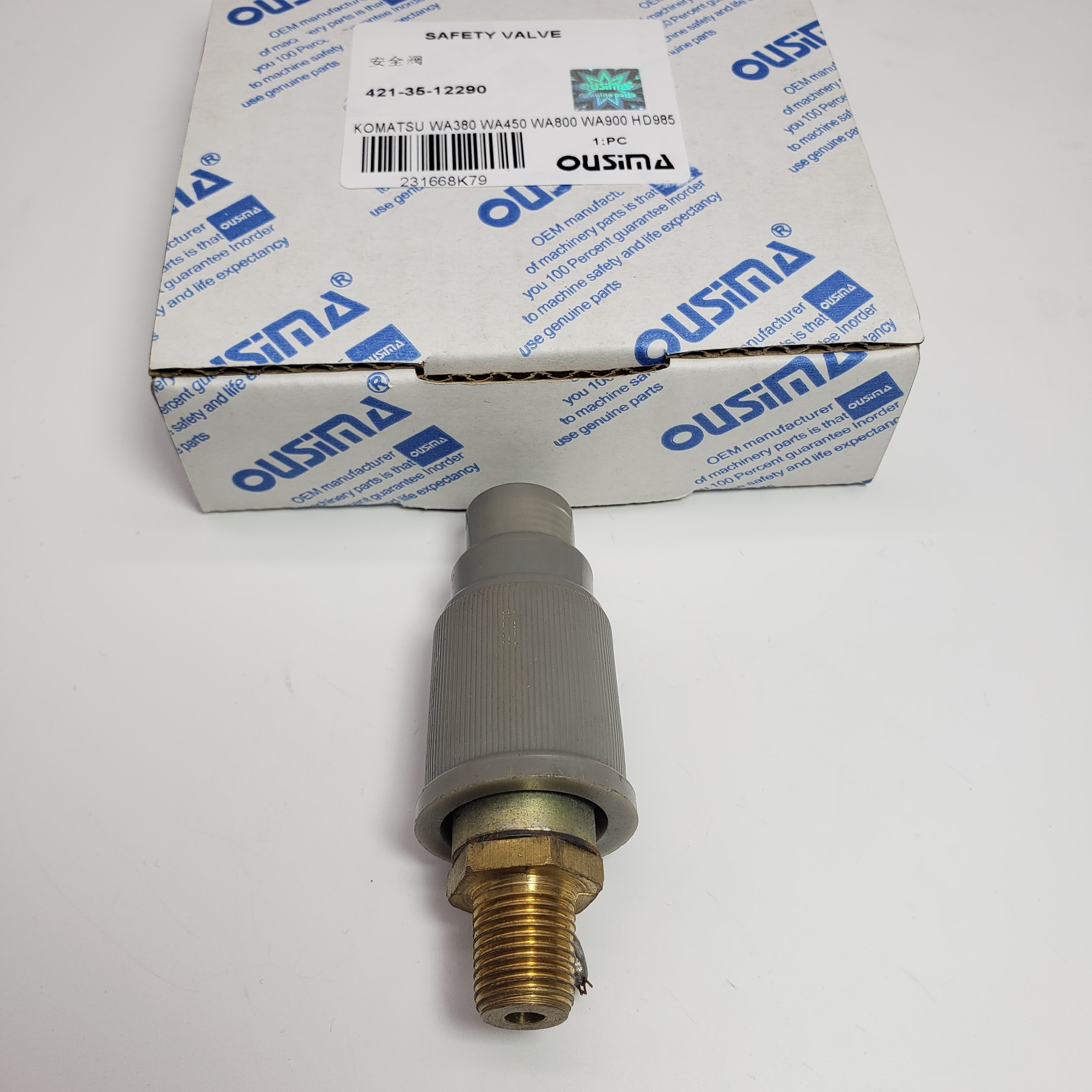 Safty Valve 421-35-12290 For KOMATSU WA300 WA450 WA470 HD205