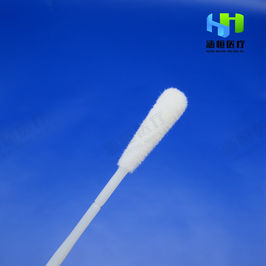 150mm Disposable Sampling Swab , Medical PCR Test Throat Swab