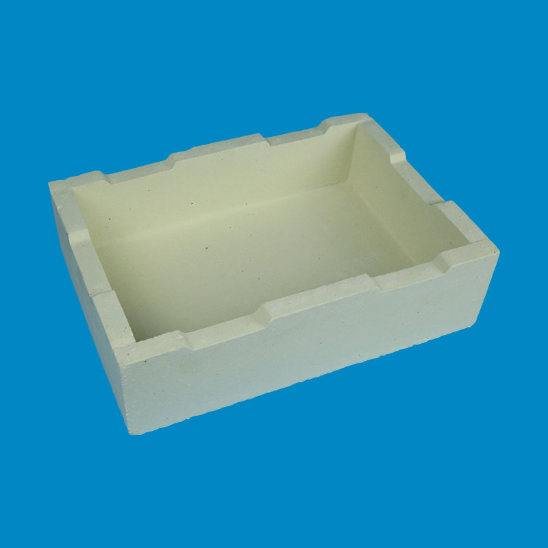 Long Lifespan Refractory Alumina Ceramic Crucible Wear Resistant High Temperature Crucible Alumina