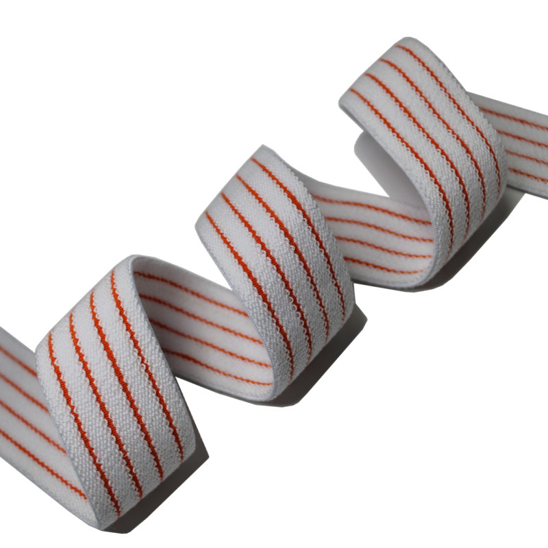 38mm Braided Swimwear Elastic Cotton Tape Knitted Sustainable
