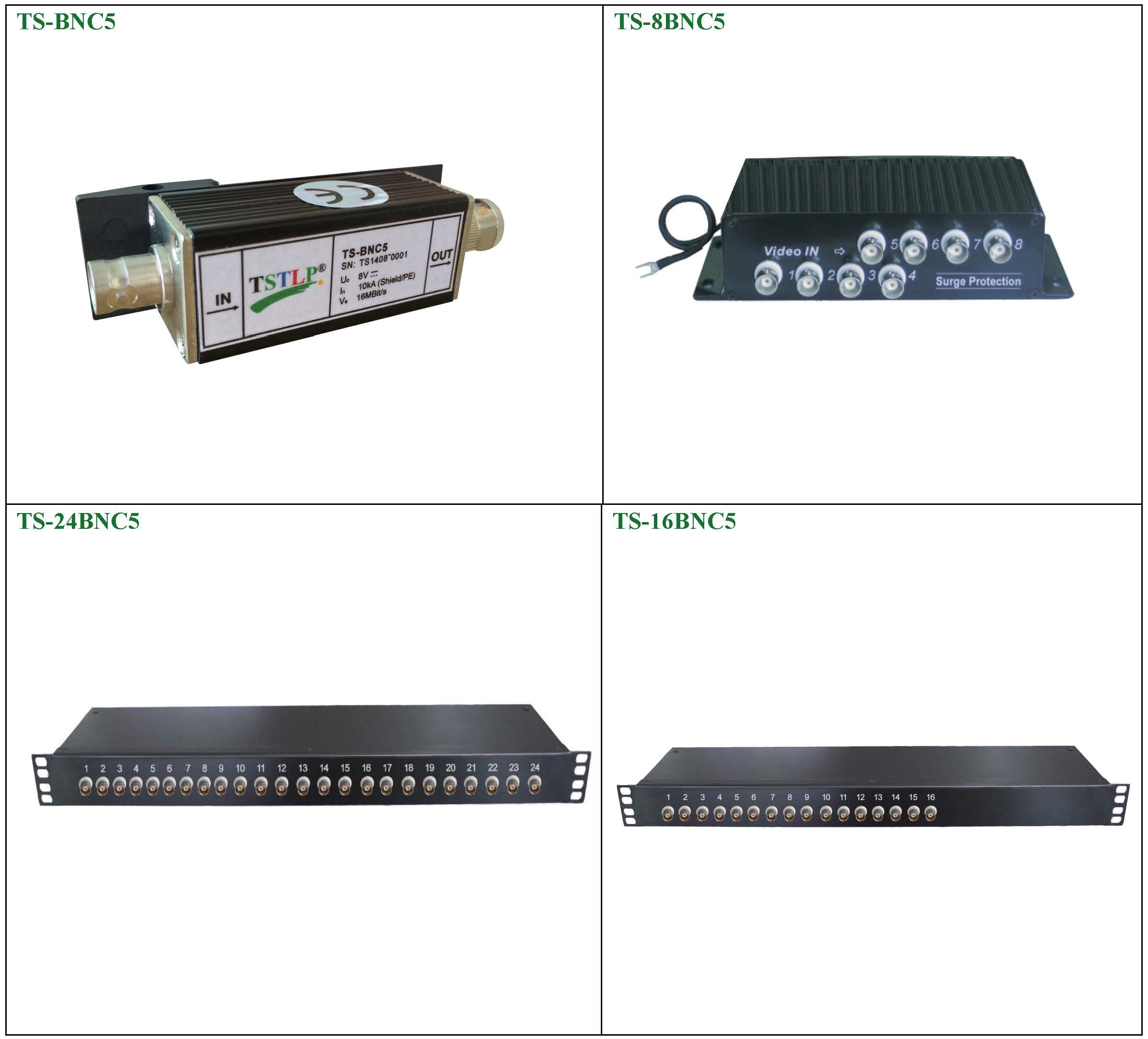 Coaxial Transmission Devices Lightning Surge Protector With BNC Connector