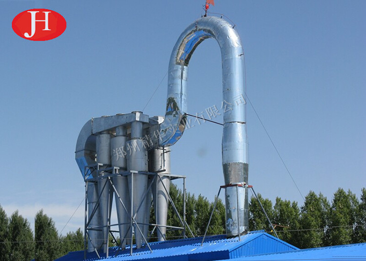 Continuous Working Corn Starch Making Machine Airflow Dryer Long Service Time
