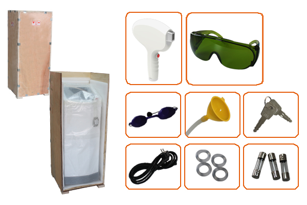 Pain Free Laser Hair Removal Equipment 808nm For Female
