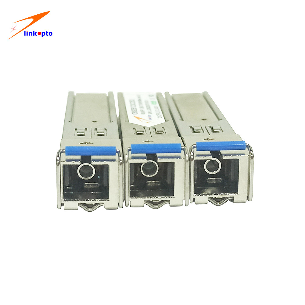 1.25G 40KM Module Cisco BIDI SFP Modules Single fiber Supply High Performance
