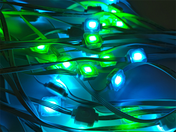 SMD 5050 Hang Installation 24V 40lm LED Eaves Light for Colorful Outdoor Decoration