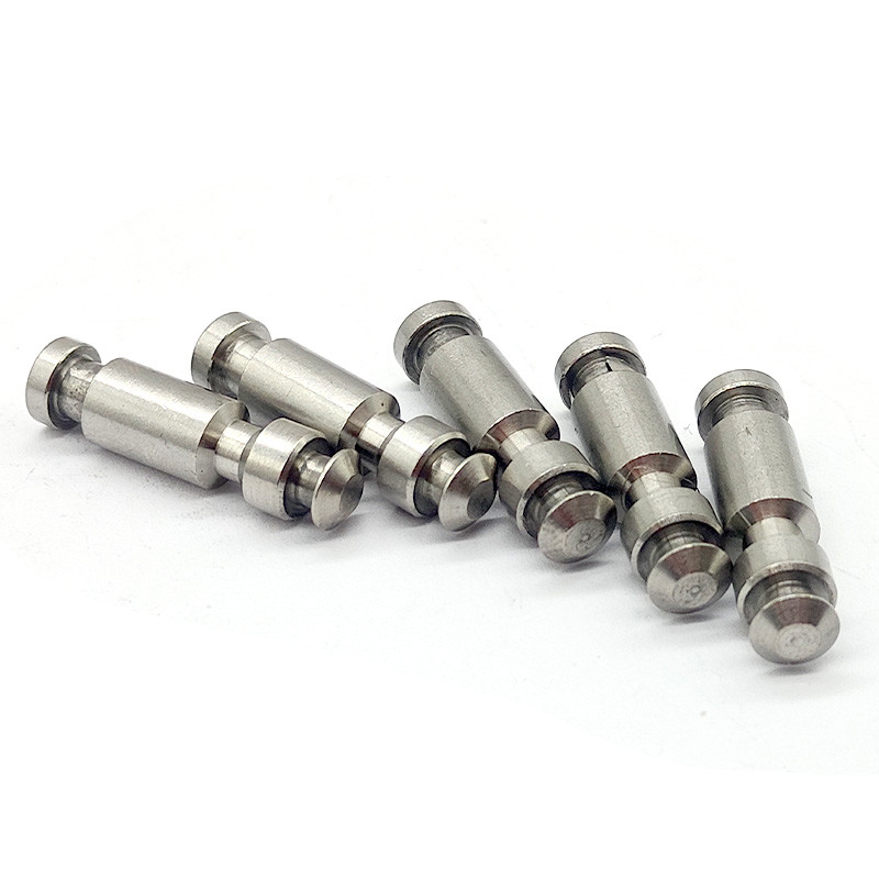 Anodized Precision CNC Machining Parts Carbon Steel Groove Shaft Cylindrical