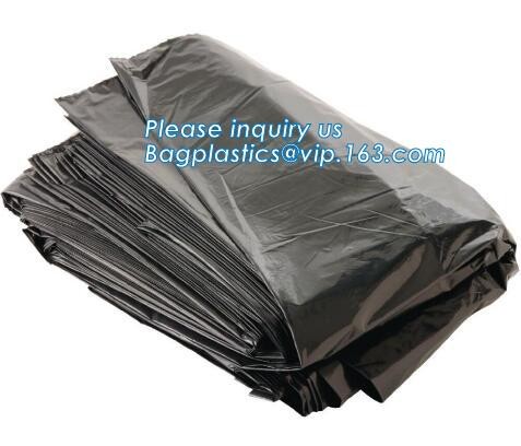 Tall Kitchen Drawstring Trash Bags,Reusable Trash Diaper Bag,gallon black drawstring, durable bin liners 1.2 mil, unscen