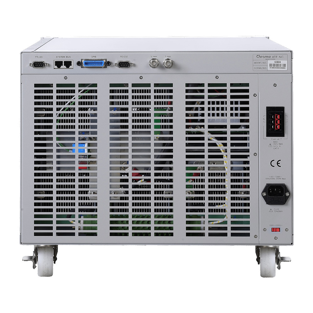 Chroma 63800 Programmable AC Electronic Load Up To 45Arms GPIB RS-232 Interfaces