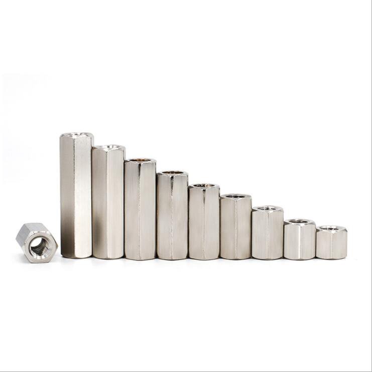 Lead Screw Connection Extended Round Nut DIN6334 with Plain Finish Grade 8.8/10.9/12.9