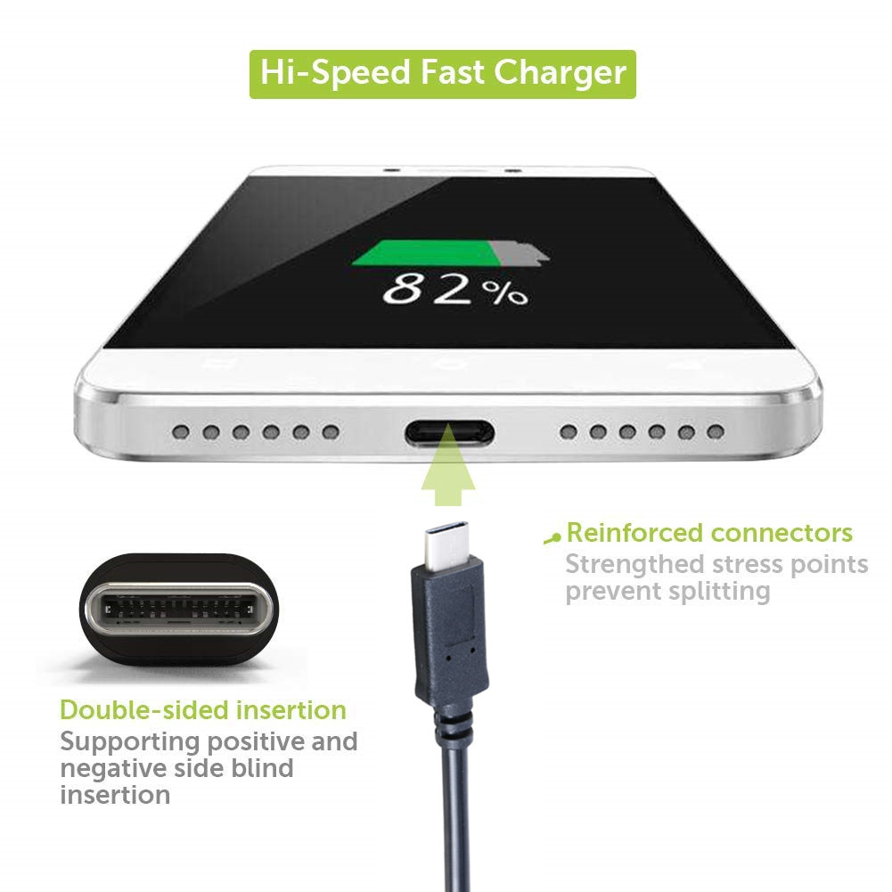 1m/2m/10ft Usb 3.0 Data Cable Type C To C USB Cable For High Speed Data Transfer