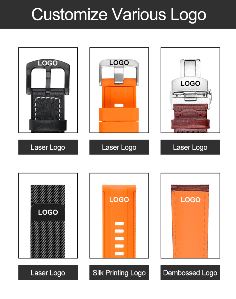 Dual Tone 20mm TPE Smart Watch Band For Xiaomi 5