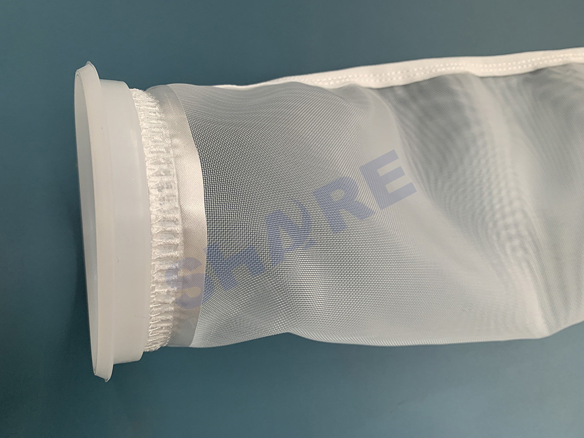 Nylon Liquid Filter Bags Size 4"x14" Sewn Sealed for ​Surface Filtration