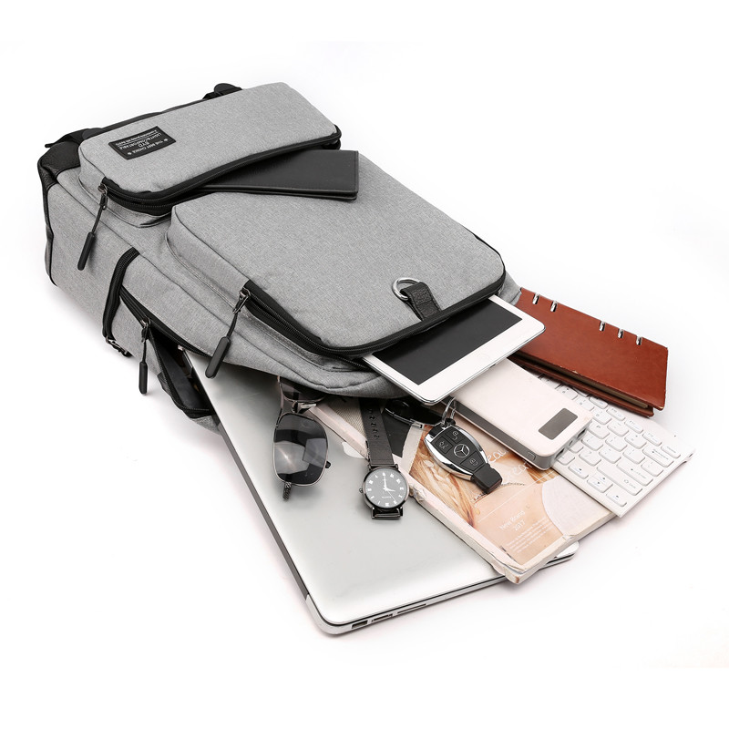 Wholesale Multifunctional Waterproof Business Backpack Smart Anti-Theft Usb Charging Laptop Backpack Bag With Usb Charge