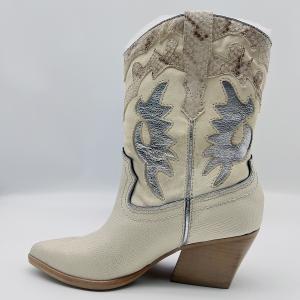 Buy cheap #6 - #11 Womens Leather Dress Boots Purple Ladies Pointed Toe Ankle Boots SGS product