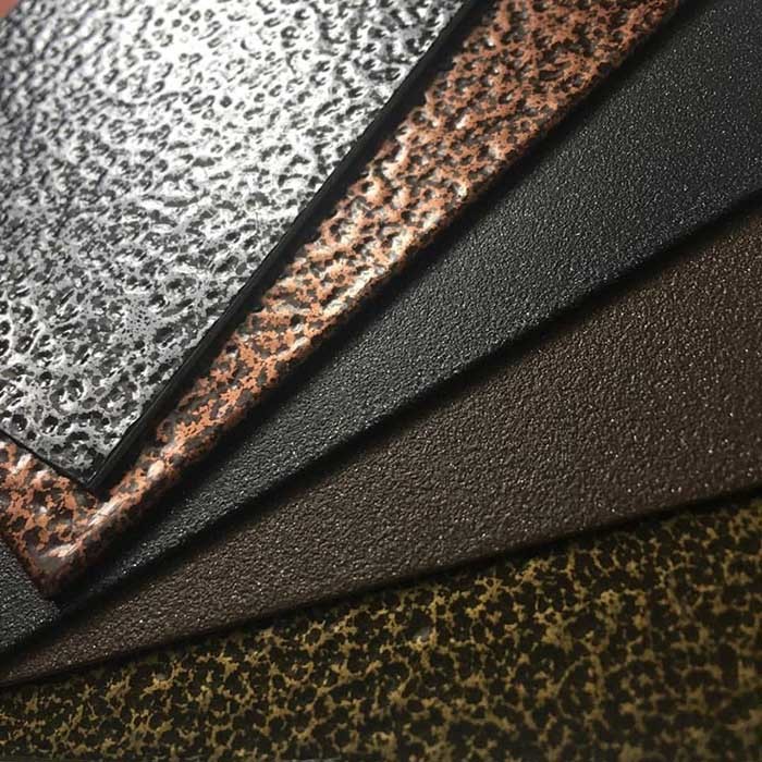 Hsinda Manufacture Price Antique Sliver Hammertone Finish Powder Coating Paint for Retro Style Iron Gate