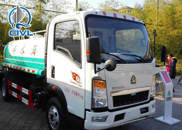 5m3 5000L 4x2 Fuel Tanker Truck 116hp Engine Concrete Compressed Garbage Truck