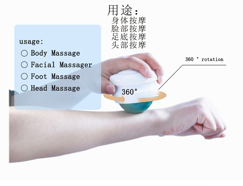Hot Cold Foot Massage Ball Roller Custom With Logo Rolling