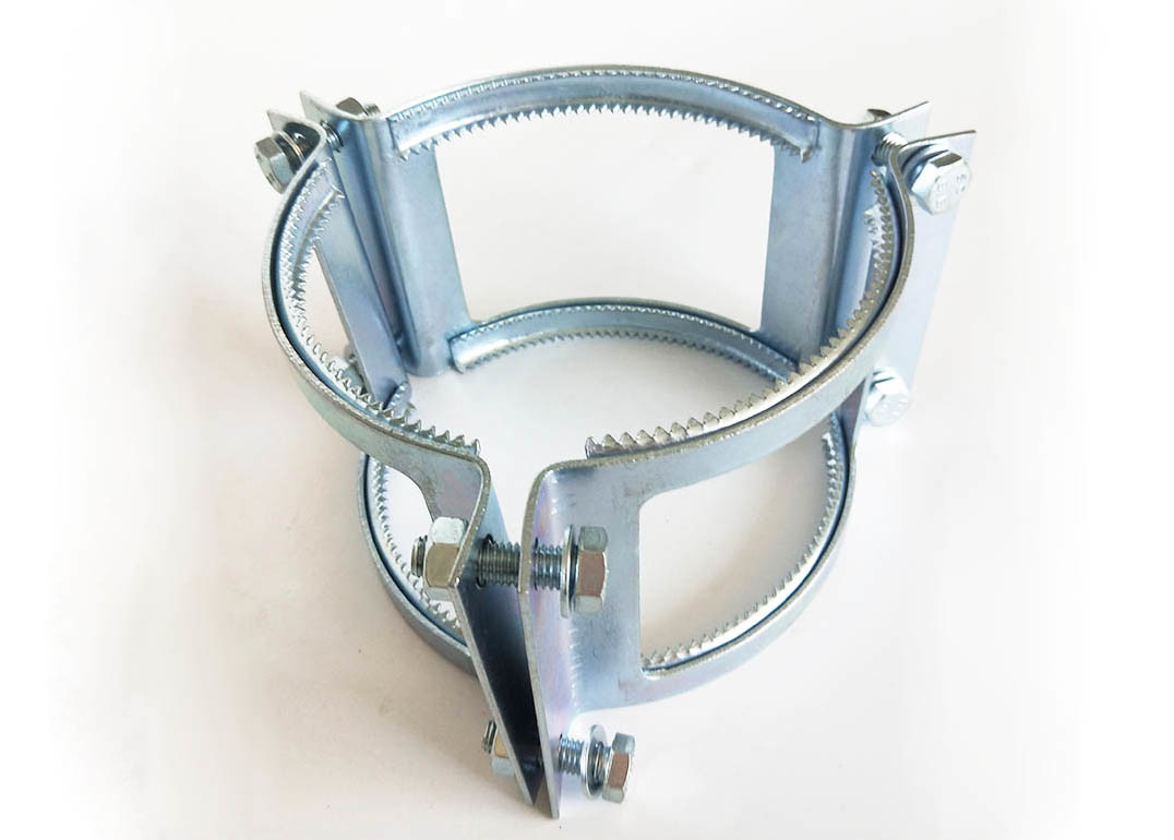 galvanizing OEM 2 Inch Heavy Duty Tube Clamps Coupling Grip Collar Support