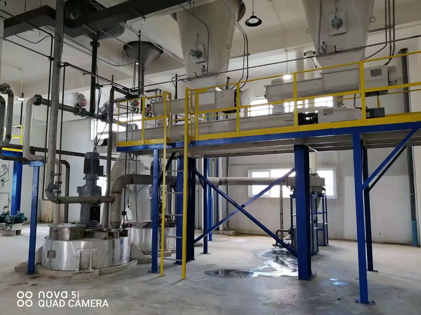 PLC Control Washing Powder Production Line With Spray Drying Tower