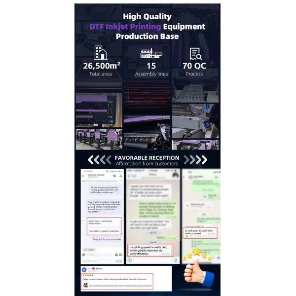 Ingani A1 T-shirt Printing Machine I3200 Print Head 60cm/63cm DTF Drucker With Powder Shaker for Outdoor Hoodie