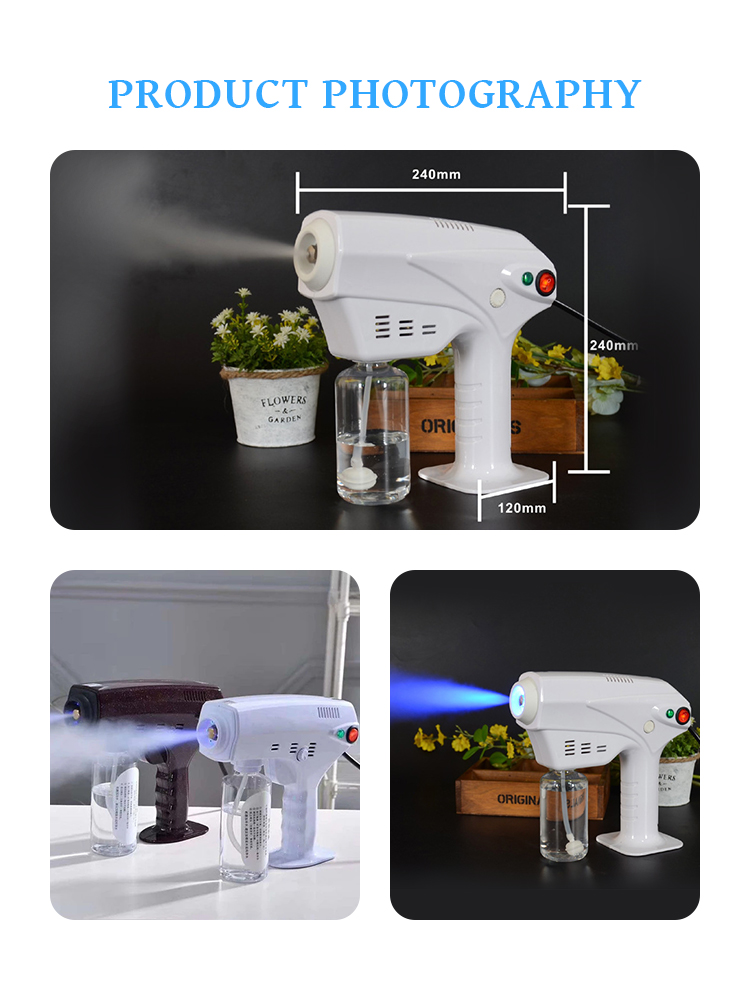 handheld Portable disinfection fog machine office disinfection automatic atomizing fog mist machine sprayer