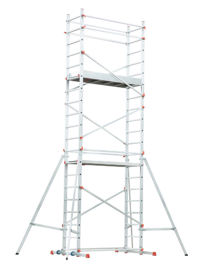 Professioal Aluminum Scaffold Tower 5.6M Telescopic Scaffold Tower