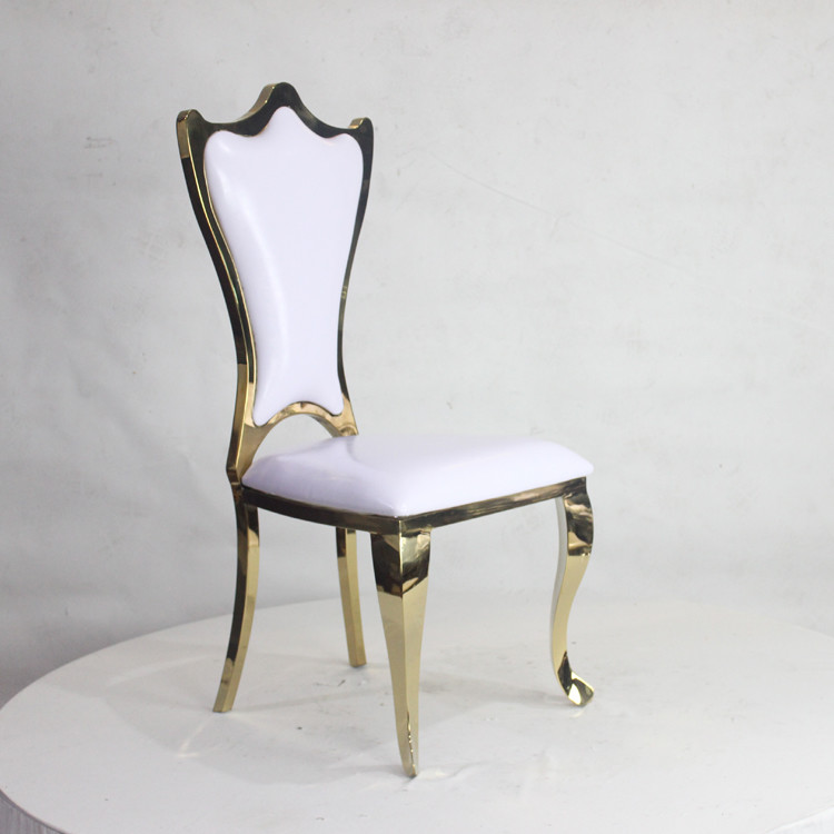 Wedding Crown Royal Chair Event Bride And Groom Chairs OEM Synthetic Leather