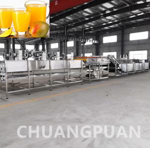 China Stainless Steel Concentrated Mango Juice Plant with Quick 40-70 Days Delivery on sale