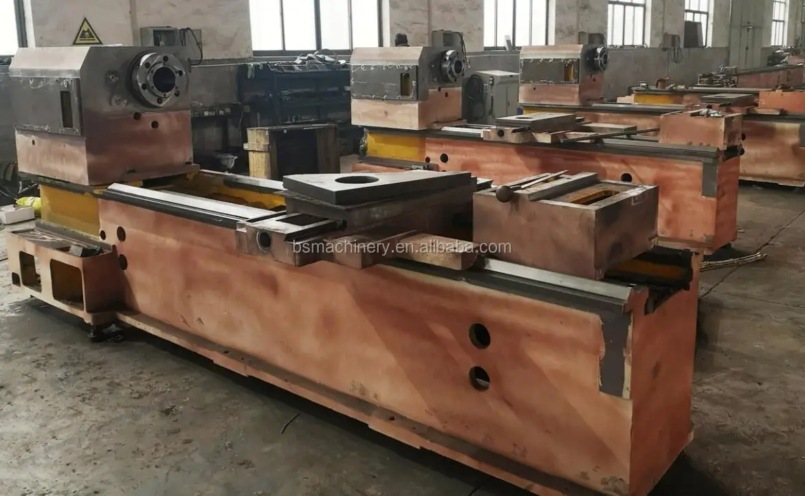 CK61125 Flat Bed Cnc Lathe Horizontal Automatic Turning Machine