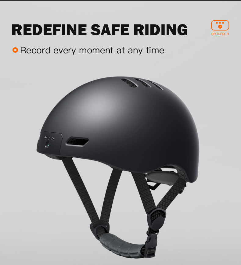Integrated Functional Safety Helmet Camera with GPS -30.C to 70.C