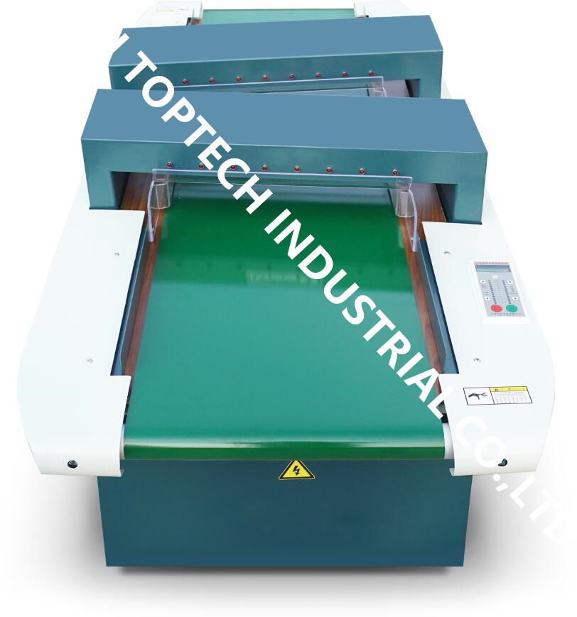 needle detector JC-600 auto conveyor model( double head) for garments,cloths,shoes,toys inspection