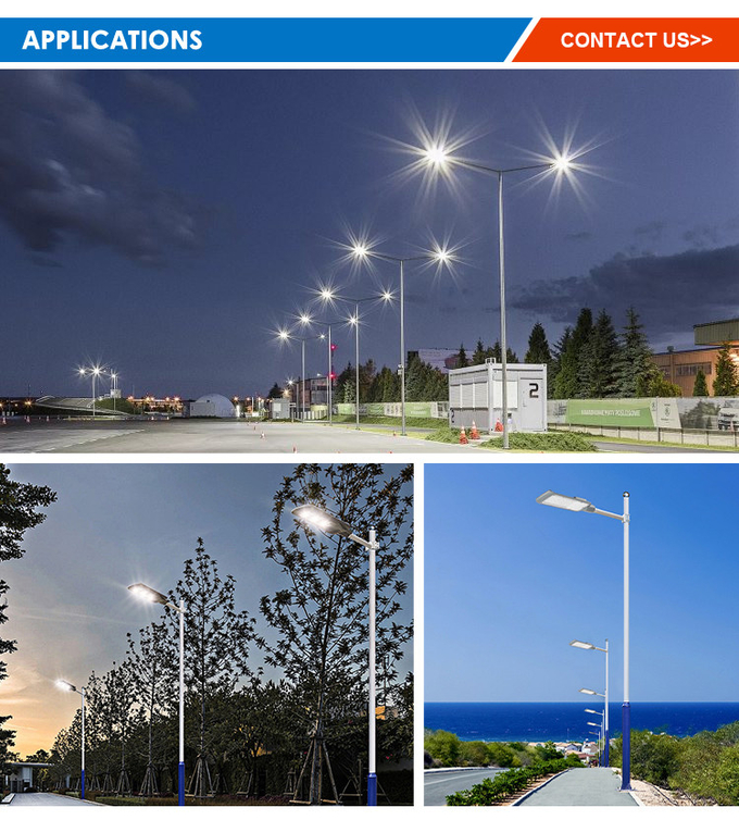 IP66 Outdoor Led Street Light SMD 3030/SMD 2835 Powerful Street Lights