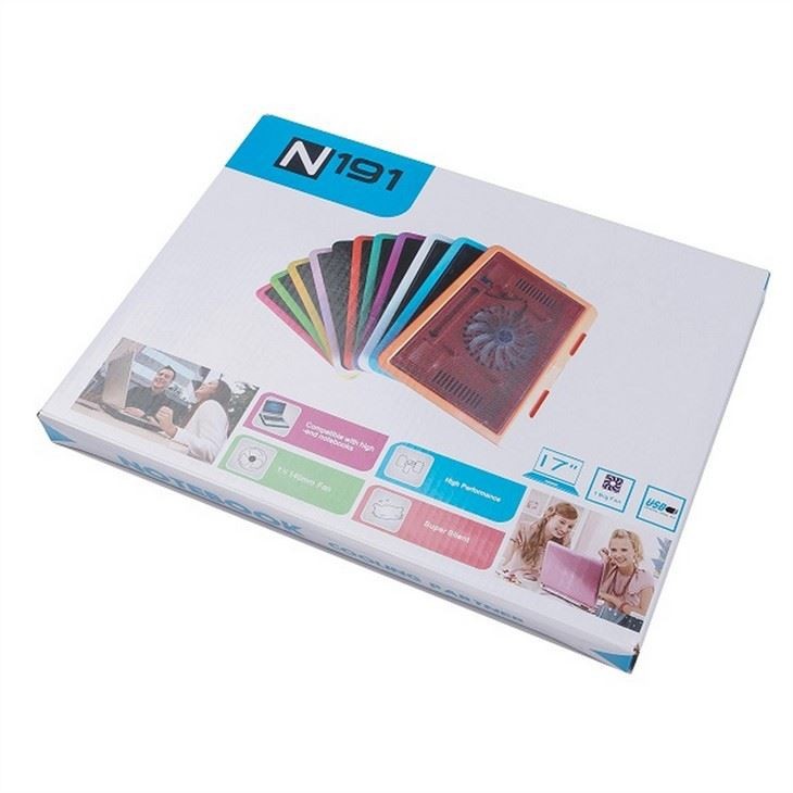 ARTSHOW - OEM Slim and Silent 5V 17 Inch Laptop Cooler Pad Cooling Platform Many Colors Available