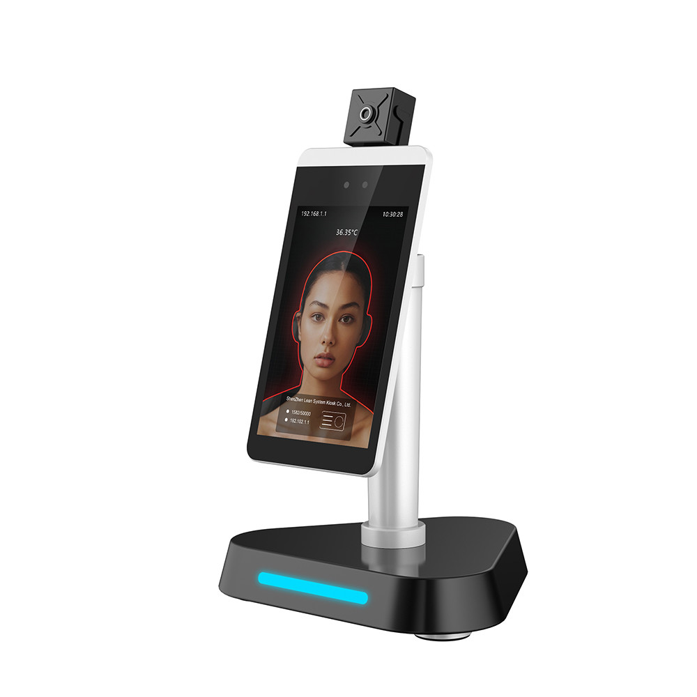 Access Control Face Recognition Body Temperature Measurement System Hands Disinfection