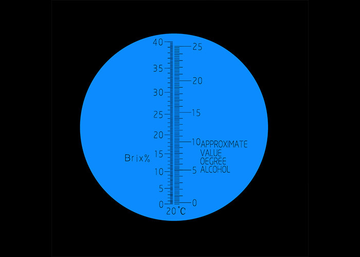 Wort Specific Gravity Hand Held Refractometer With 0~40% Brix Range