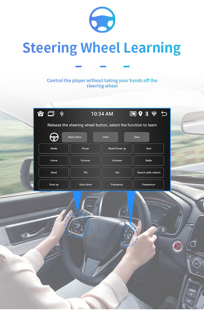 7 Inch GPS Car Mount Tablet Android 1 DIN Telescopic Screen Car Player Wifi HD 1080P