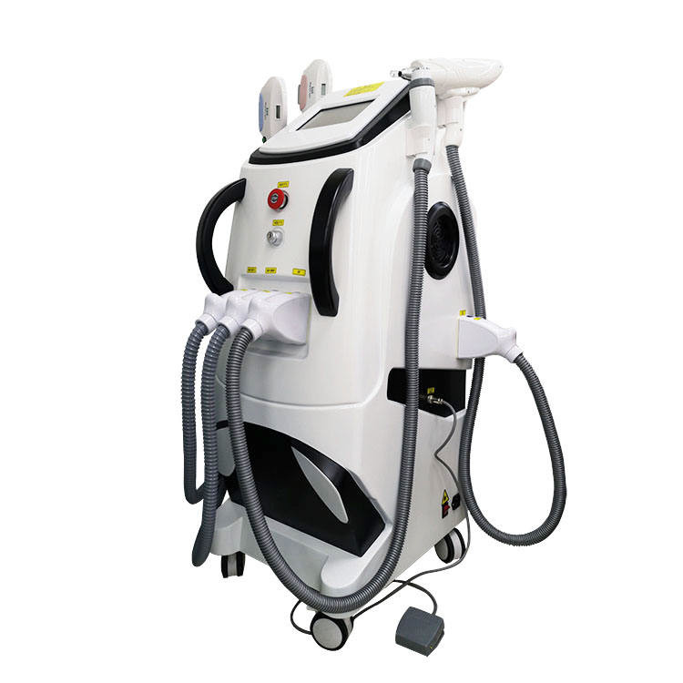 4 In 1 Nd Yag Laser Machine , Elight IPL Diode Laser Hair Removal Machine