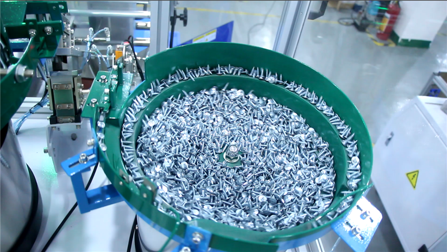 Good Performance 2 Drums Button Snaps Packaging Machine Packing Fastener Clips