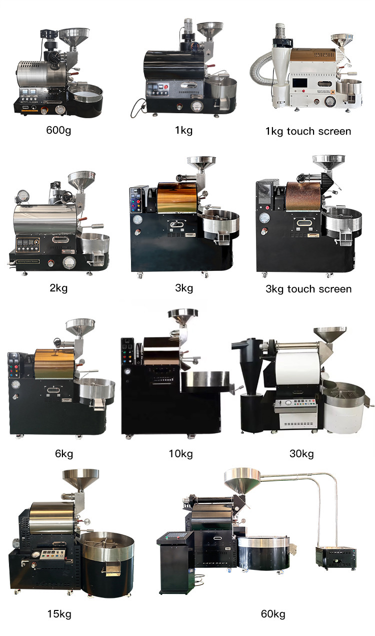 15kg Commercial Cacao Coffee Bean Roasting Machine Cafe Bean Roaster Price