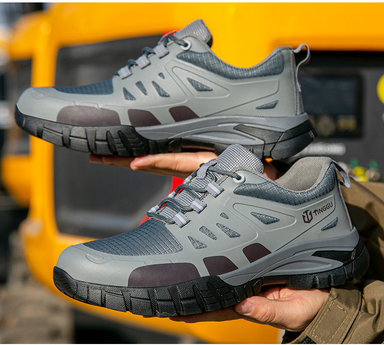 Electrical Safety Shoes Men's Insulated 6kv Work Shoes KPU Safety Shoes With Kevlarr Anti-stab