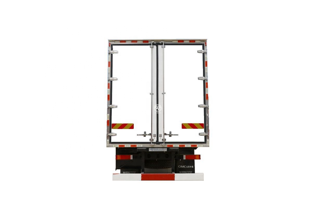 None Touch Screen 4x2 Refrigerated Truck for Light Freight and 8-Speed Transmission
