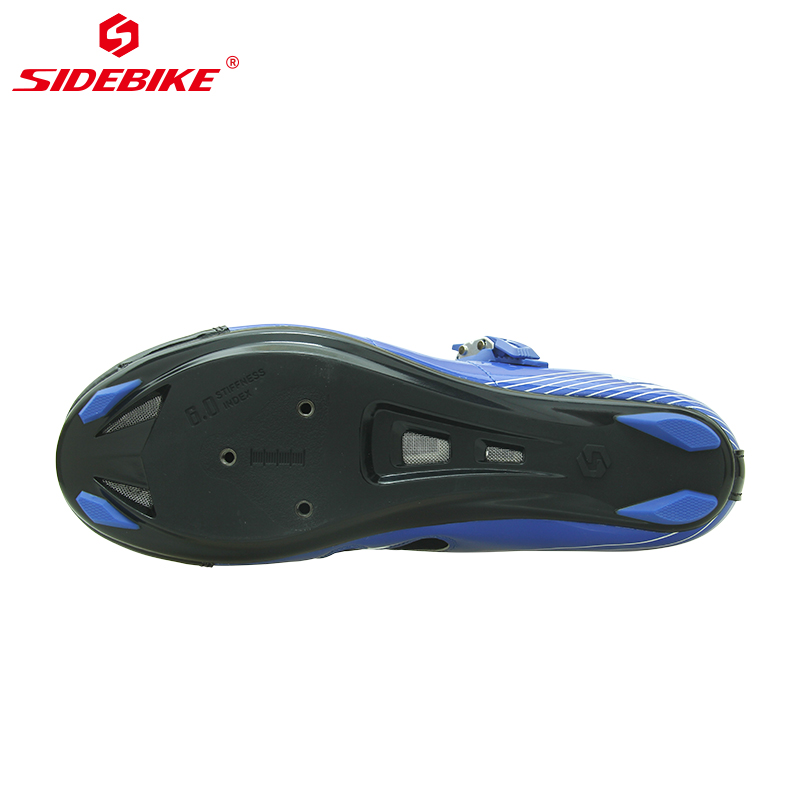 Lightweight Breathable Cycling Shoes , Mens Waterproof Cycling Shoes Mesh Lining